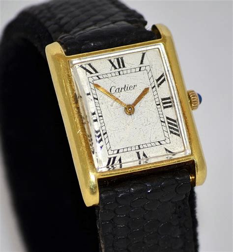 orologi cartier swiss made electro electroplated|cartier tank française watch.